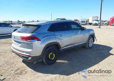 2022 Volkswagen Atlas Cross Sport 2.0T Se W/Technology z USA, uszkodzony, nr VIN 1V2JC2CA9NC209446
